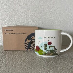 Starbucks “You Are Here” MICHIGAN Mug